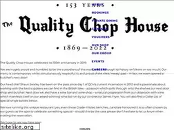 Sites similar to thequalitychophouse.com