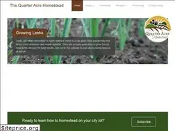 Sites similar to thequarteracrehomestead.com