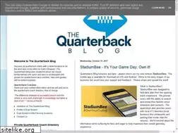 Sites similar to thequarterbackblog.com