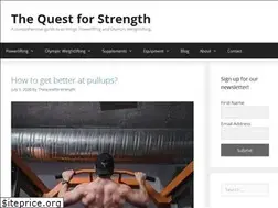 Sites similar to thequestforstrength.com