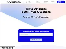 Sites similar to thequestionco.com