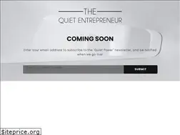 Sites similar to thequietentrepreneur.com