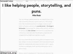 Sites similar to theraabithole.com