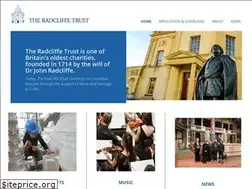 Sites similar to theradcliffetrust.org