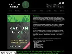 Sites similar to theradiumgirls.com