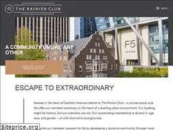 Sites similar to therainierclub.com