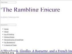 Sites similar to theramblingepicure.com