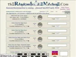 Sites similar to therandomscalemachine.com