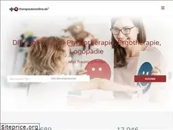 Sites similar to therapeutenonline.de