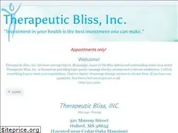 Sites similar to therapeuticbliss.com