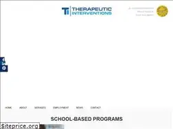 Sites similar to therapeuticinterventions.com