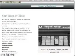 Sites similar to therapeuticmassagecalgary.ca