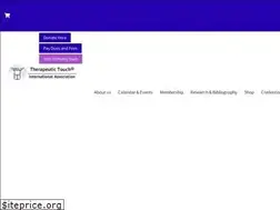 Sites similar to therapeutictouch.org