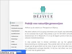 Sites similar to therapeuticumdejavue.com