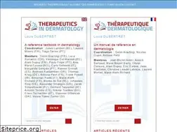 Sites similar to therapeutique-dermatologique.org
