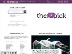 Sites similar to therapick.com