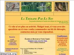 Sites similar to therapie-par-le-son.com