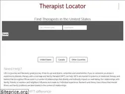 Sites similar to therapistlocator.net