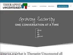 Sites similar to therapistuncensored.com