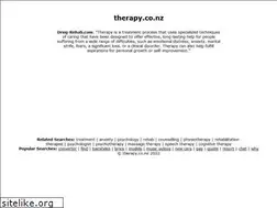 Sites similar to therapy.co.nz