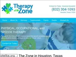 Sites similar to therapyatthezone.com