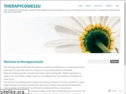Sites similar to therapycomes2u.com
