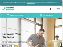Sites similar to therapyinmotion.net