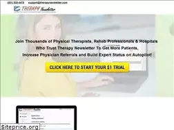 Sites similar to therapynewsletter.com