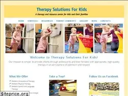 Sites similar to therapysolutionsforkids.com