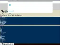 Sites similar to theravenboys.wikia.com