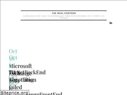 Sites similar to therealcontoso.com