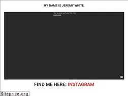 Sites similar to therealjeremywhite.com
