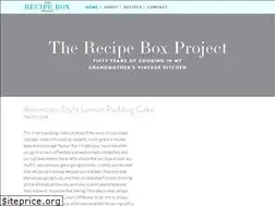 Sites similar to therecipeboxproject.com