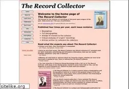 Sites similar to therecordcollector.org