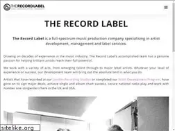 Sites similar to therecordlabel.co.uk
