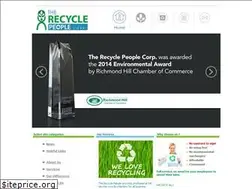 Sites similar to therecyclepeople.ca