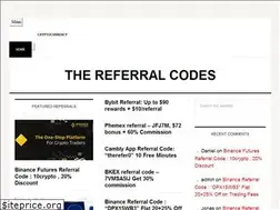 Sites similar to thereferralcodes.com