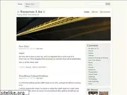Sites similar to thereforeiam.wordpress.com