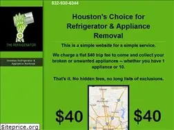 Sites similar to therefrigenator.com