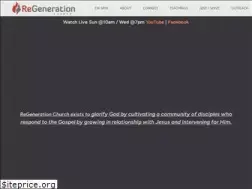 Sites similar to theregenerationchurch.com