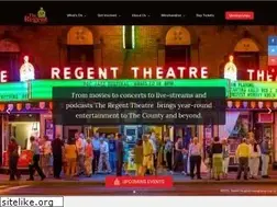 Sites similar to theregenttheatre.org