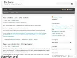 Sites similar to theregime.wordpress.com
