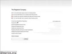 Sites similar to theregistrarcompany.com
