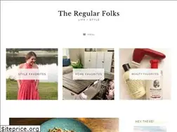 Sites similar to theregularfolks.com