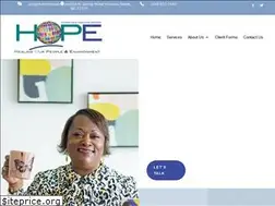 Sites similar to thereishopeinc.com