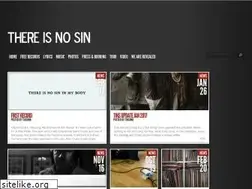 Sites similar to thereisnosininmybody.com