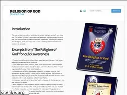 Sites similar to thereligionofgod.com