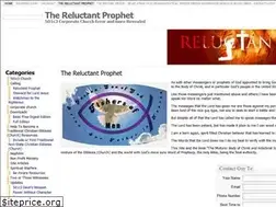 Sites similar to thereluctantprophet.net