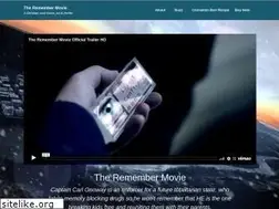 Sites similar to theremembermovie.com