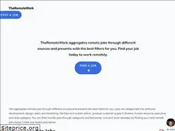 Sites similar to theremotework.co